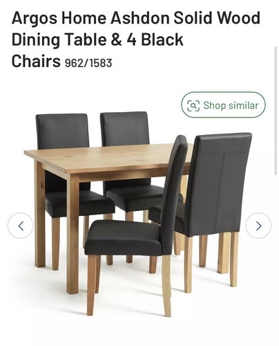 Argos home ashdon massivholz - home,