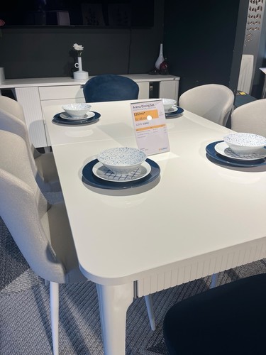 Esstisch set mit - 4, stühlen