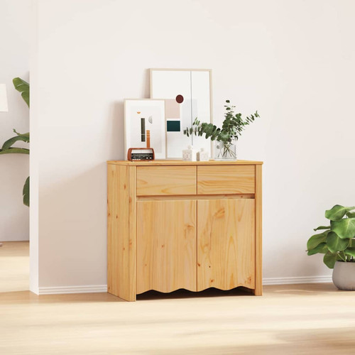Sideboard eiche massiv kiefer - sideboard,