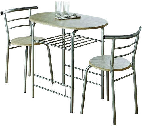 Tlg esstisch stühle set - 3-tlg.,