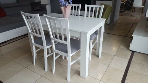 Set weißer ausziehbarer - weißer,